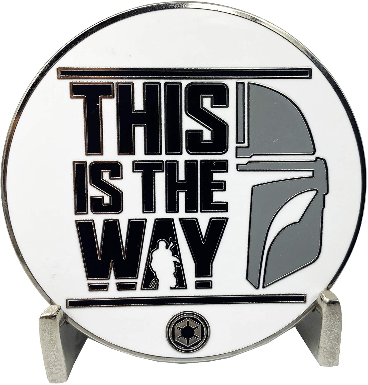TM "This is the Way" challenge coin 2