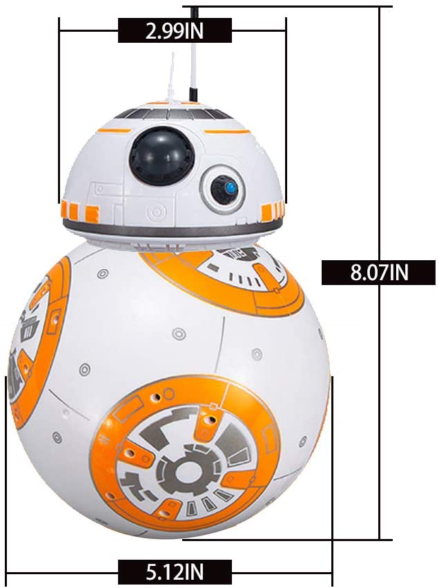 TROS Runaway BB-8 Remote Control Toy 3