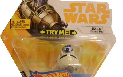 New Star Wars R2-D2 Escape Pod Hot Wheels Battle Rollers available!