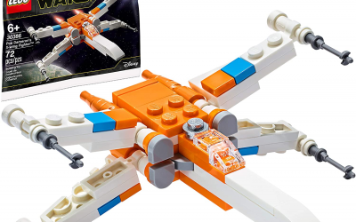 New Rise of Skywalker Poe's X-Wing Fighter Polybag Lego Set available!