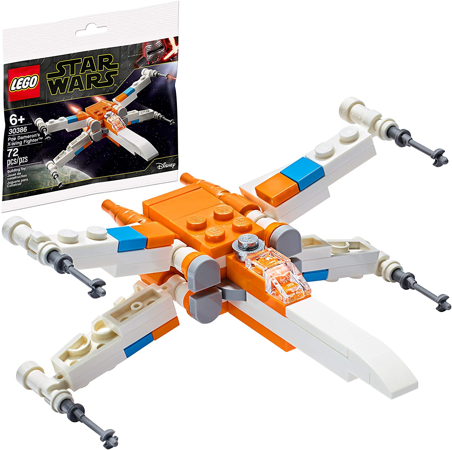 New Rise of Skywalker Poe's XWing Fighter Polybag Lego Set available