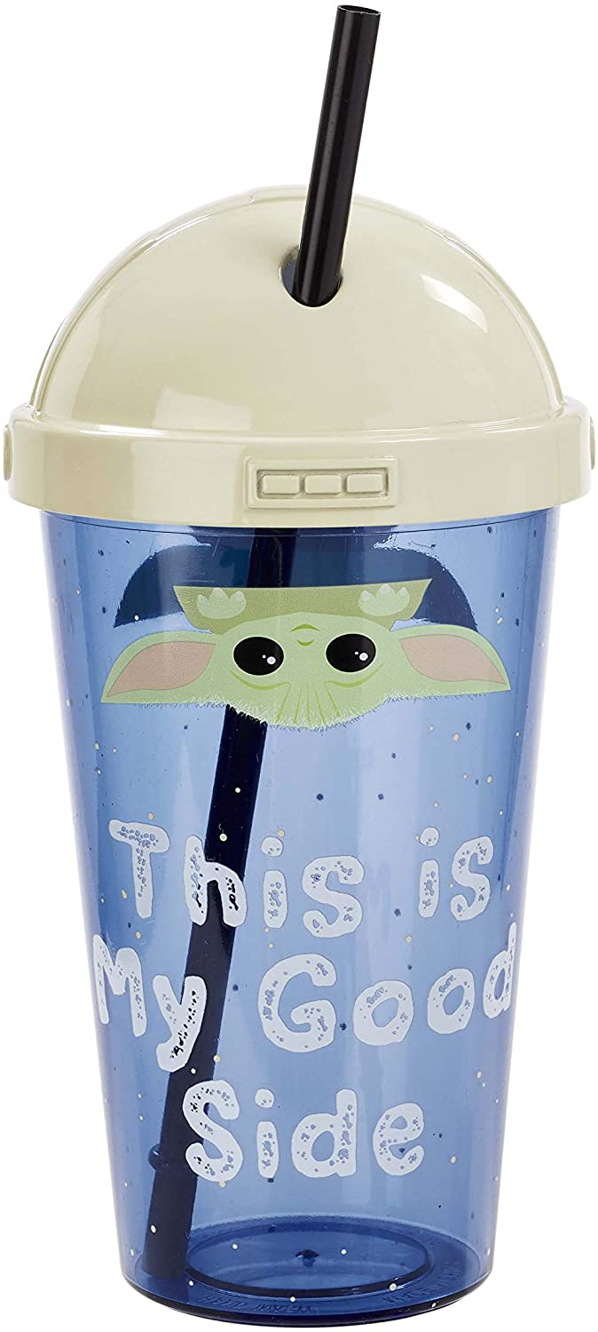 TM The Child "This is The Good Side" Cup (with Straw) 1
