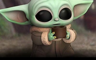 New The Child (with bowl) Black Series Cosbaby Mini Puppet available!