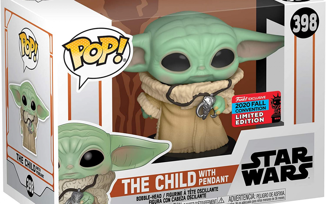New The Mandalorian The Child (With Pendent) Bobble Head Toy available!