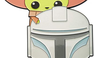 New The Mandalorian Mando and The Child Magnetic Enamel Pin available!