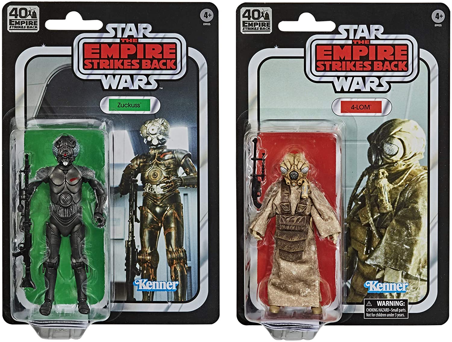 TESB Bounty Hunters 4-LOM and Zuckuss Vintage Figure 2-pack
