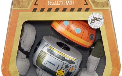 New Galaxy's Edge Customizable Chopper Droid Plush Toy available!