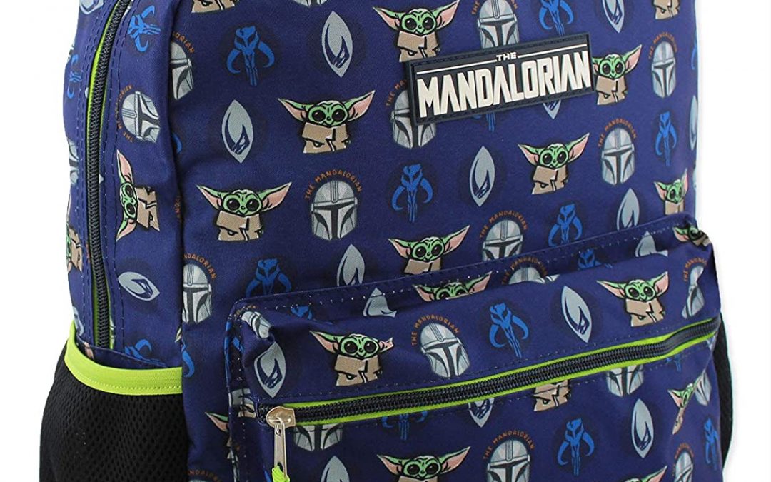 New Mando and The Child Adult 16 Inch School Backpack available!