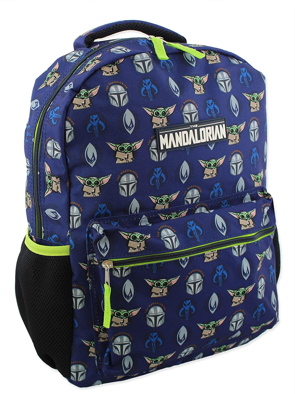 TM Mando and The Child Adult 16 Inch School Backpack 1
