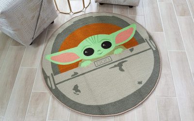 New The Mandalorian The Child Round Area Rug available now!