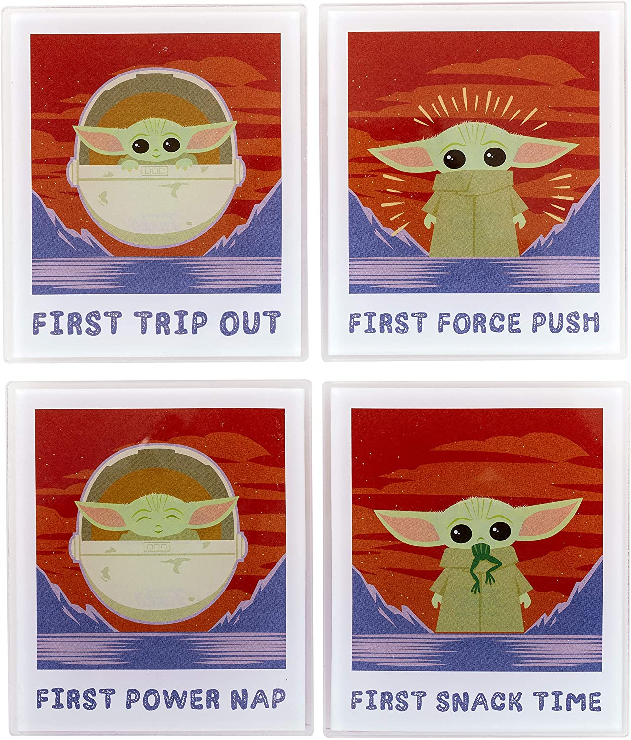 TM The Child Polaroids Coaster Set 1