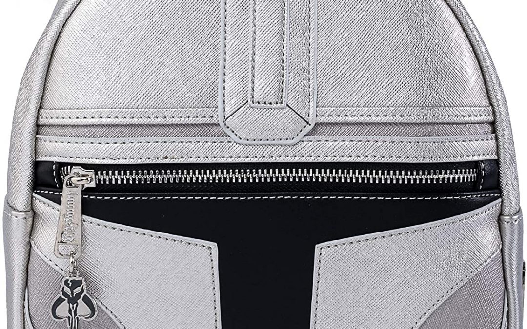 New The Mandalorian Mandalorian Helmet Mini Cosplay Backpack available for pre-order!