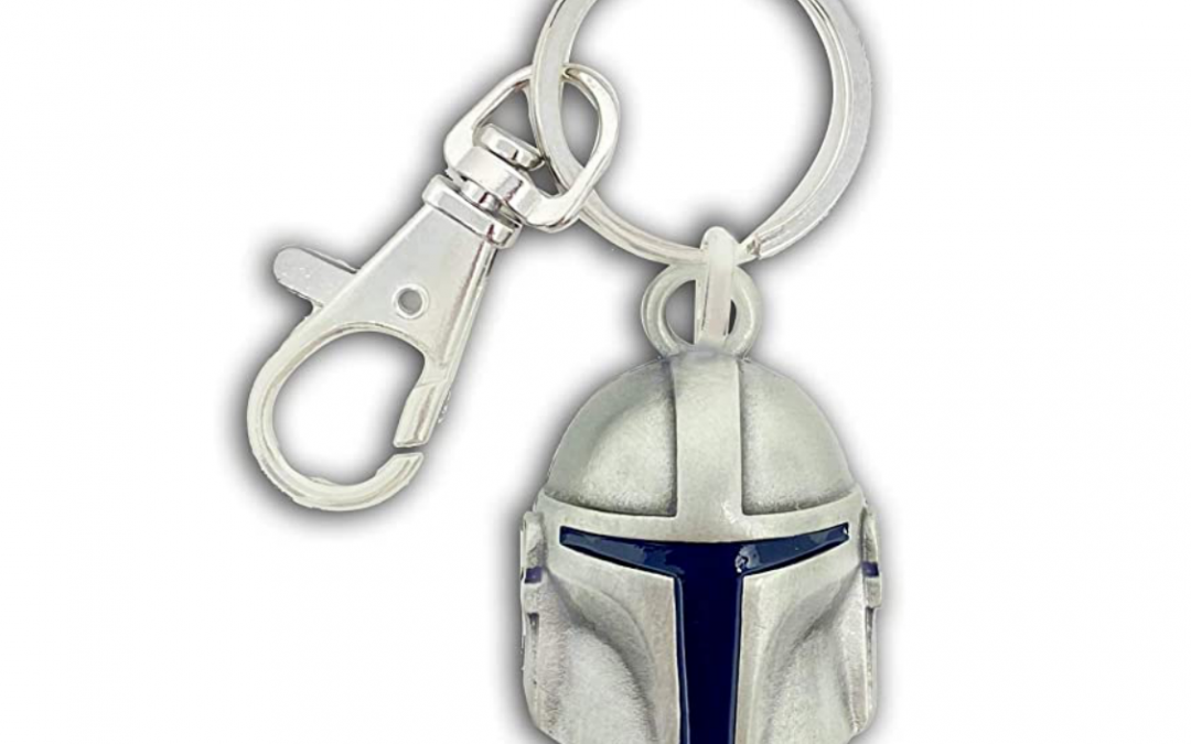 New The Mandalorian Mando's Helmet Keychain available now!