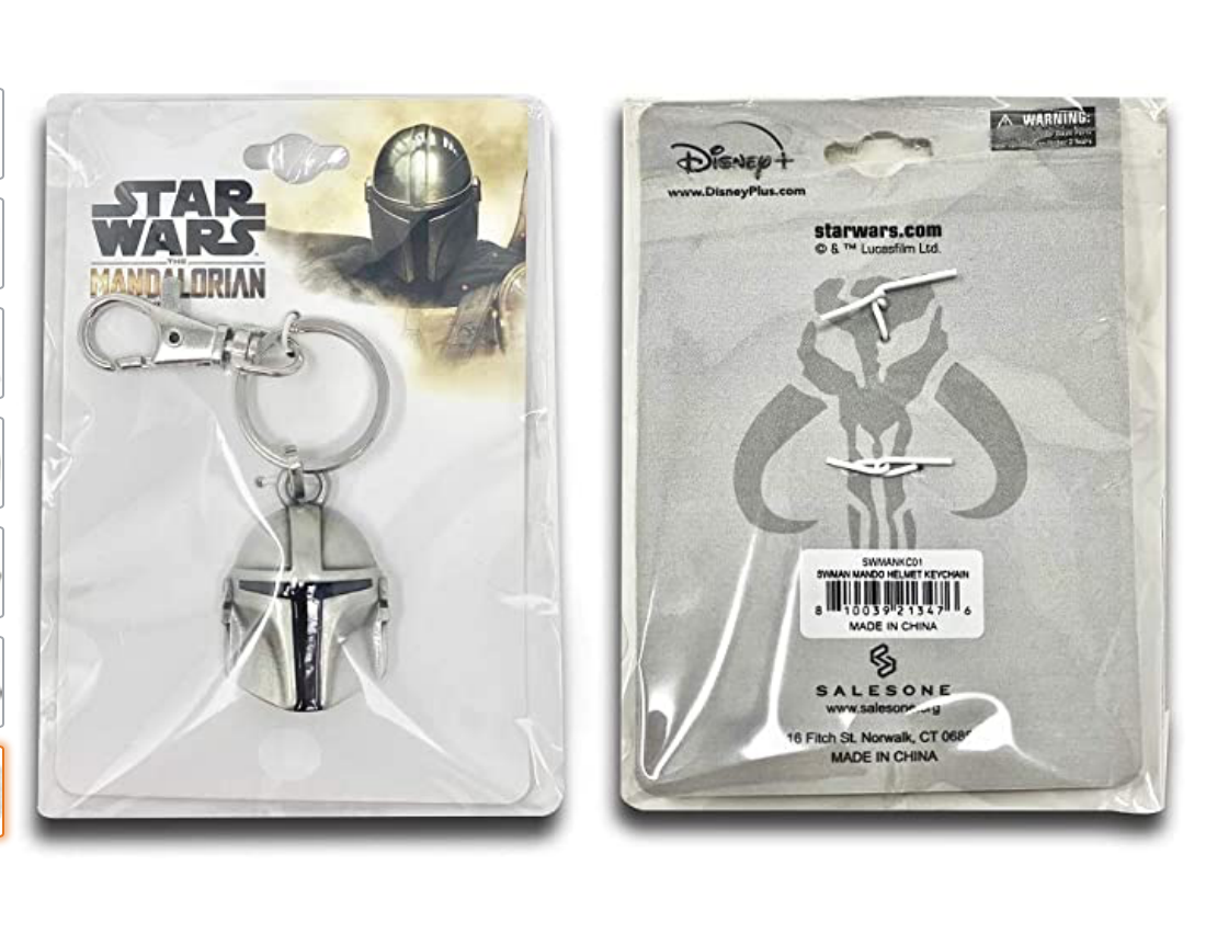 SW Mando's Helmet Keychain 1