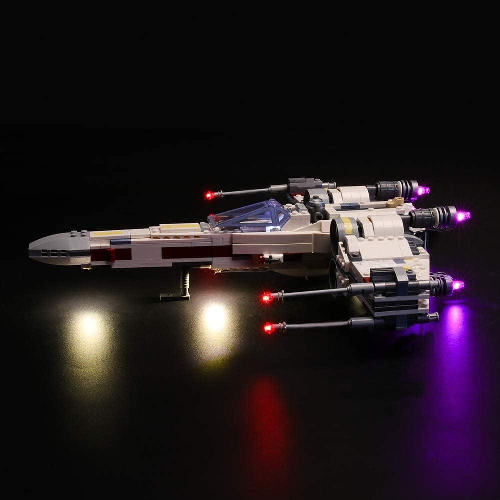 SW X-Wing Fighter LED Lego Set 2