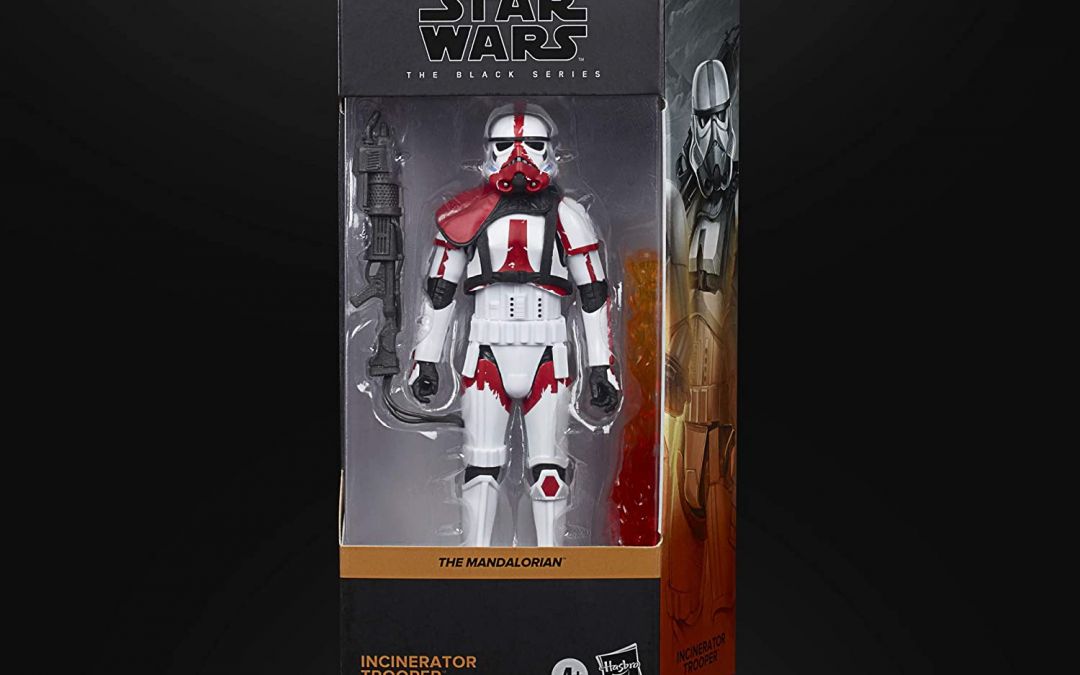 New The Mandalorian Incinerator Trooper Black Series Figure available!