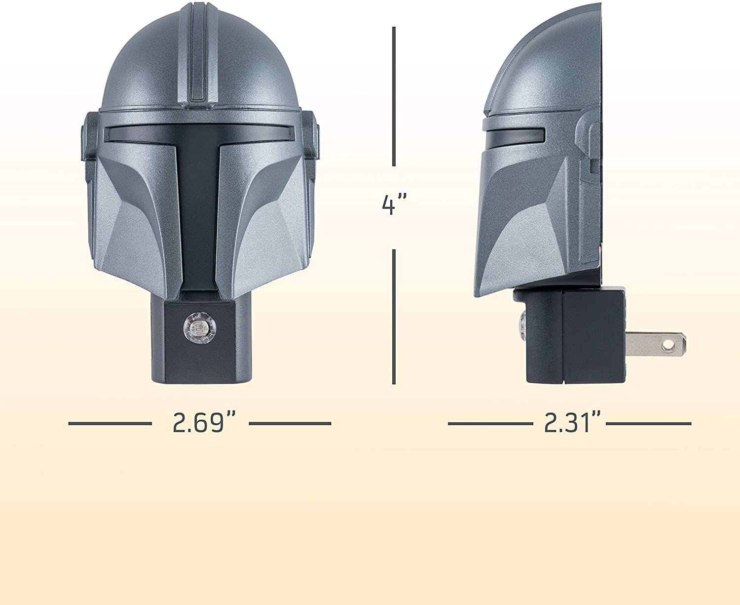 TM Mando Helmet LED Night Light 3