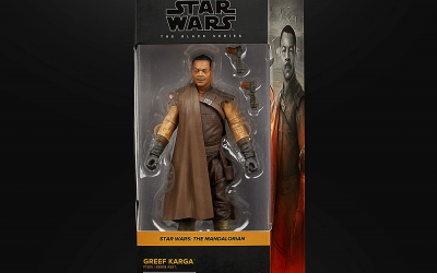 New The Mandalorian Greef Karga Black Series Figure available!