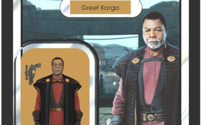 New The Mandalorian Greef Karga Vintage Figure available for pre-order!