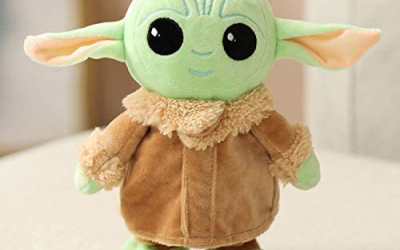 New The Mandalorian The Child Talk and Walk Stuffed Doll available!