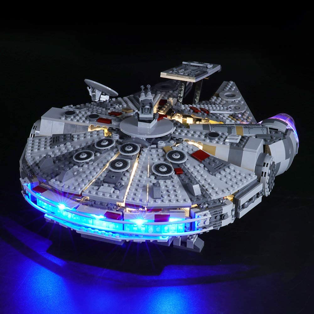 SW Millennium Falcon LED Lighting Lego Set 2