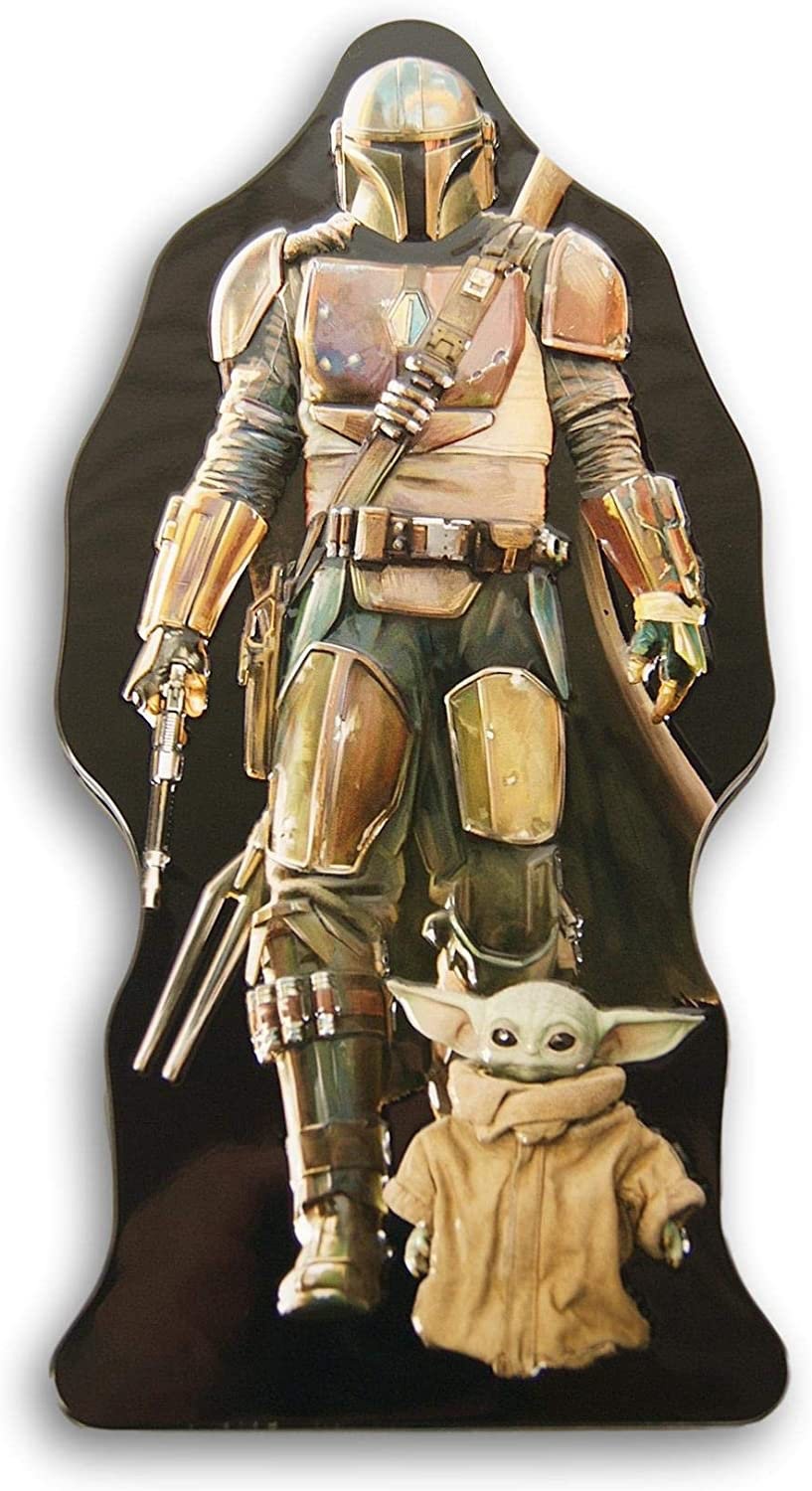 TM Mando and Baby Yoda (The Child) Bank Tin 1