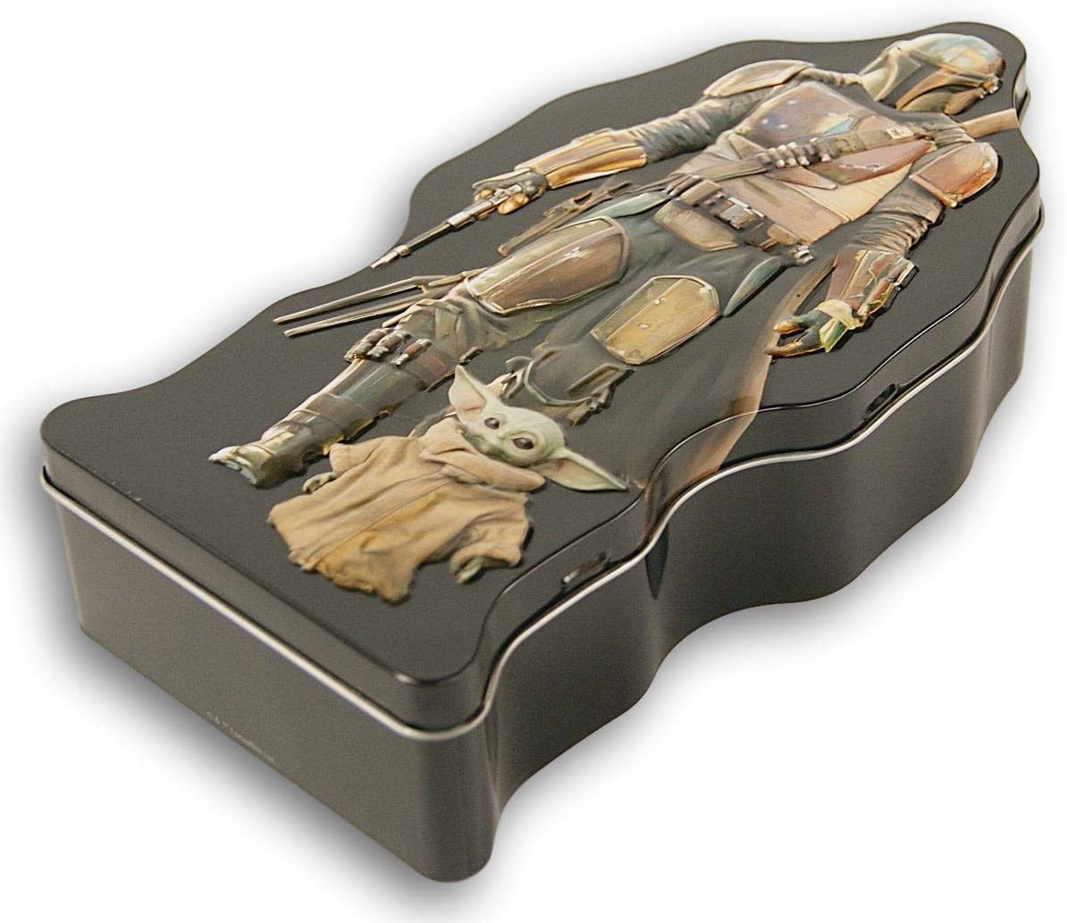 TM Mando and Baby Yoda (The Child) Bank Tin 2