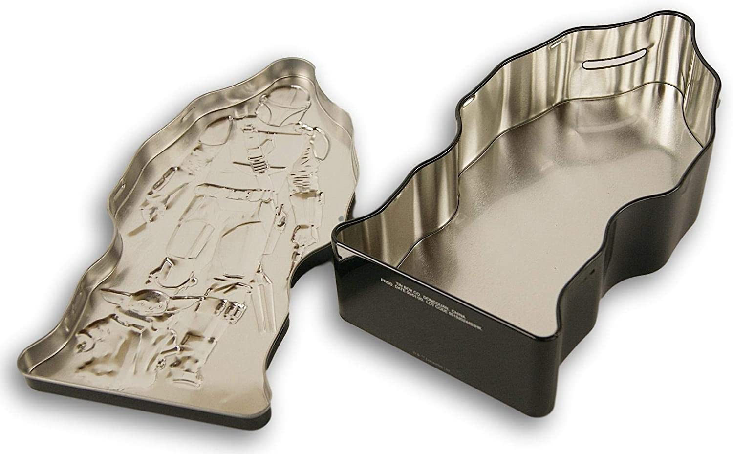 TM Mando and Baby Yoda (The Child) Bank Tin 3