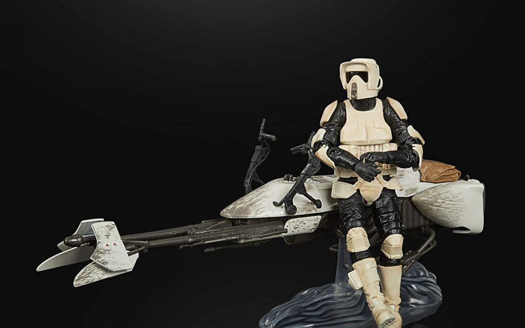 New Speeder Bike Scout Trooper and The Child Black Series Figure Set available for pre-order!