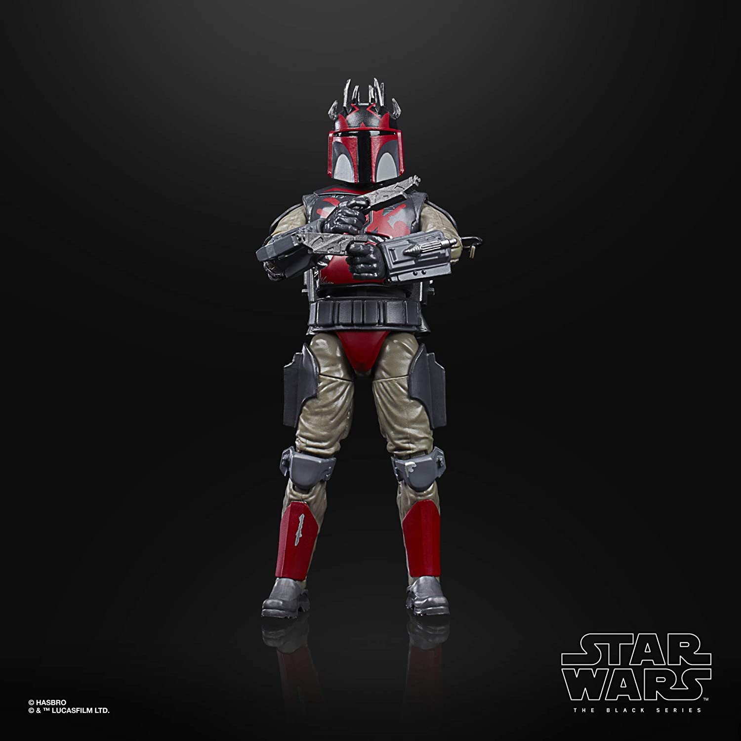 SWTCW Manalorian Super Commando Black Series Figure 4