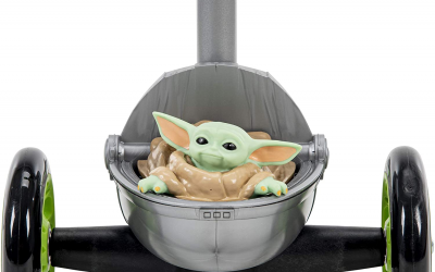 New The Mandalorian The Child Tilt 'n Turn 3-Wheel Scooter available!