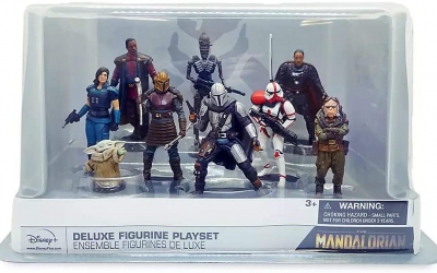New The Mandalorian Disney Deluxe Figure Play Set available now!