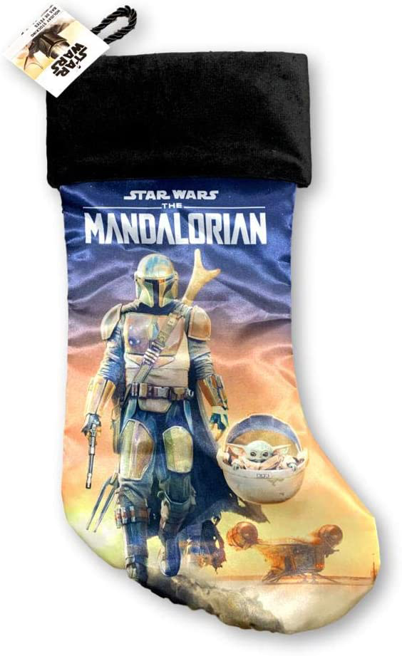 New The Mandalorian Mando and The Child Christmas Stocking Decoration ...