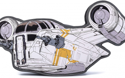 New The Mandalorian Razorcrest Ship Crossbody Bag available for pre-order!