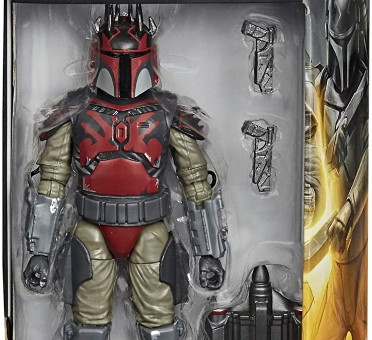 New Clone Wars Manalorian Super Commando Black Series Figure available!