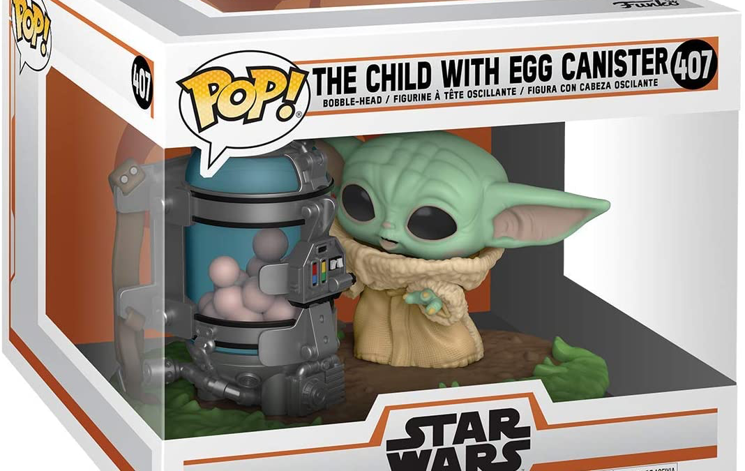 New The Mandalorian The Child with Canister Bobble Head Toy available for pre-order!