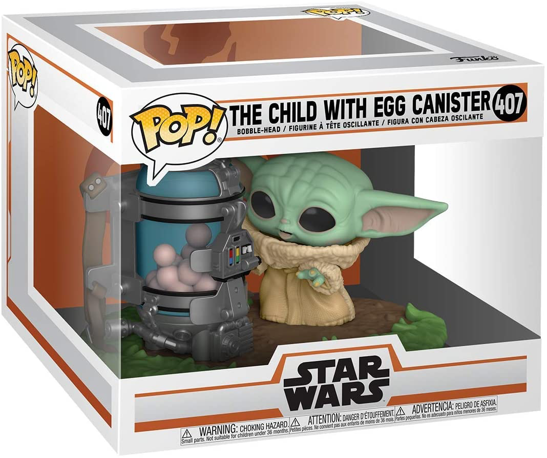 TM The Child with Canister Bobble Head Toy 1