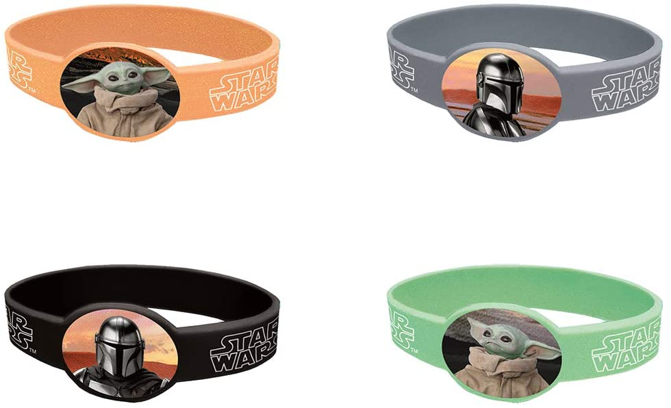 New The Mandalorian Rubber Bracelets 4-Pack available now!