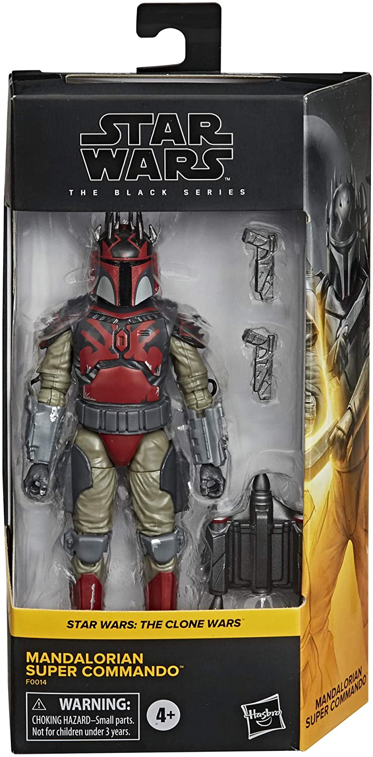 SWTCW Manalorian Super Commando Black Series Figure 1