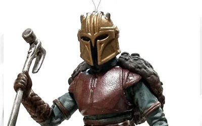 New The Mandalorian The Armorer Custom PVC Christmas Tree Ornament available now!