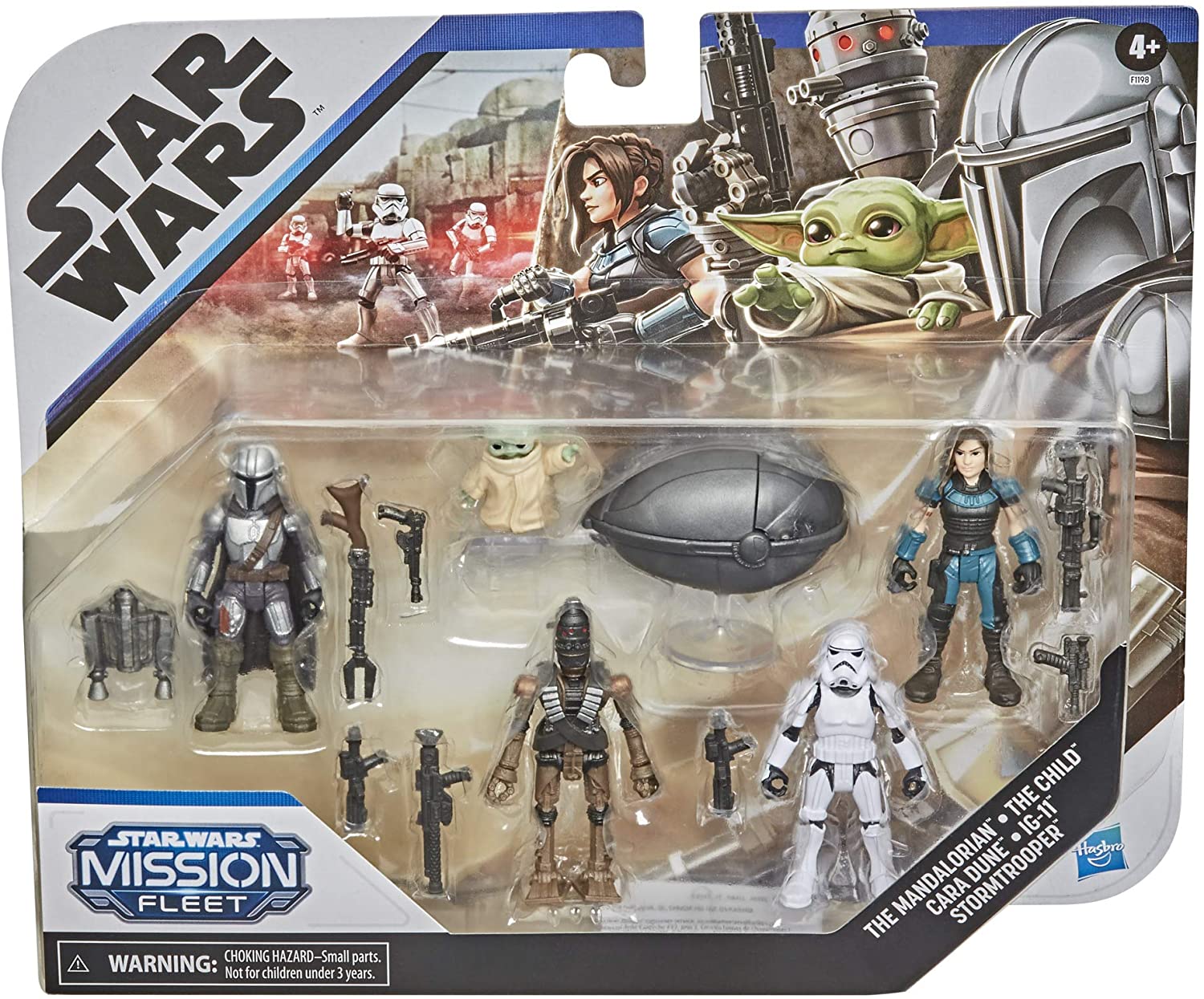 TM Mission Fleet Defend Figure 5-Pack 1