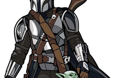 New The Mandalorian Mando and The Child FiGPiN Pin available now!