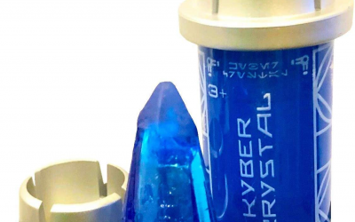 New Galaxy's Edge Old Ben Force Guidance Blue Kyber Crystal available!