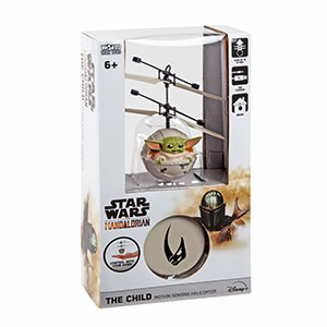 TM The Child (Grogu) Sculpted Head UFO Helicopter 1