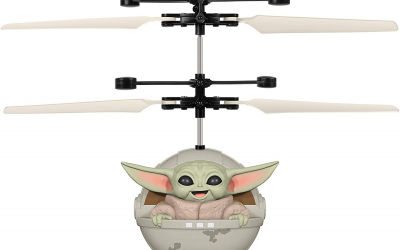 New The Mandalorian The Child (Grogu) Sculpted Head UFO Helicopter available!