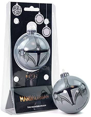 TM Mando Metal Ball Christmas Ornament 1