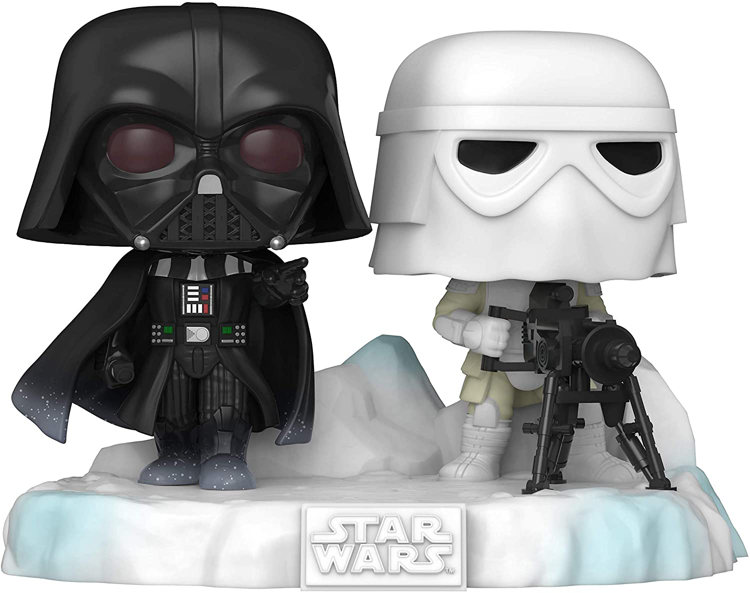 TESB Darth Vader and Snowtrooper Bobble Head Toy Set 2