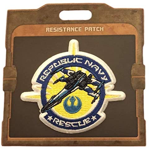 New Galaxy's Edge Resistance Republic Navy Rescue X-Wing Patch available!