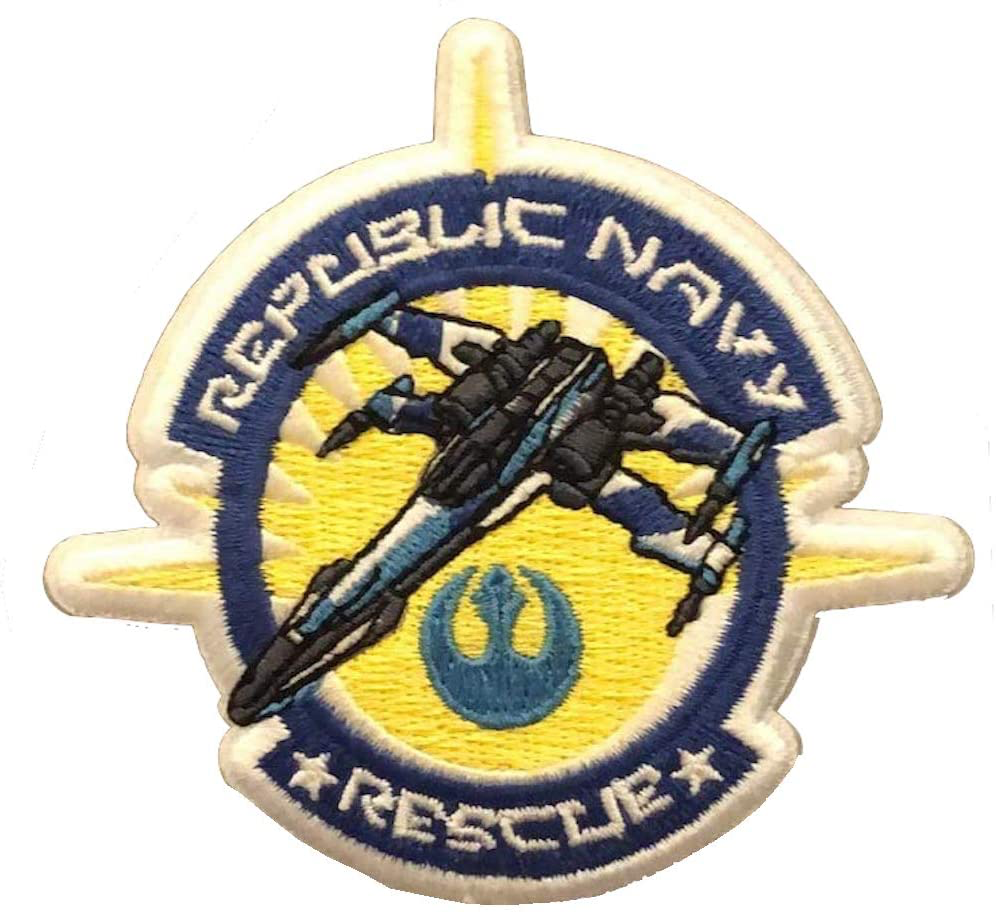 SWGE Resistance Republic Navy Rescue X-Wing Patch 3
