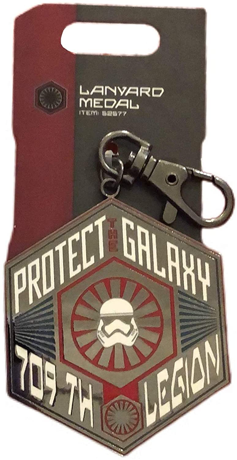 SWGE First Order Protect The Galaxy Lanyard Medal Keychain 1